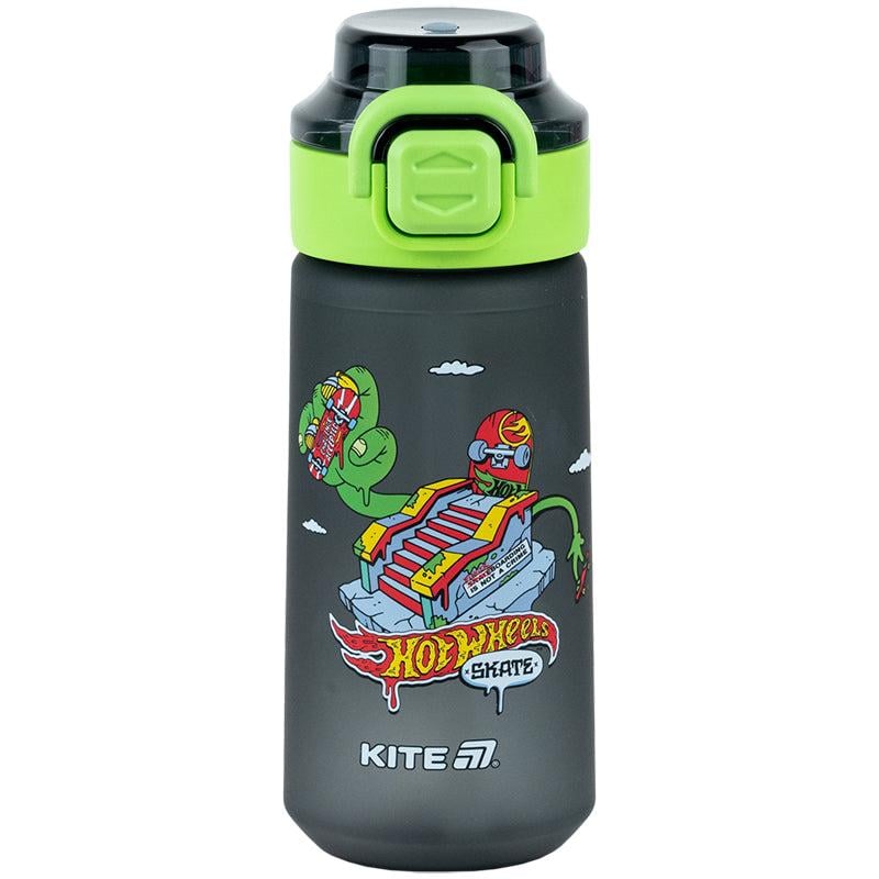 Бутылочка для воды KITE Hot Wheels 560 мл Черный (HW25-1213)