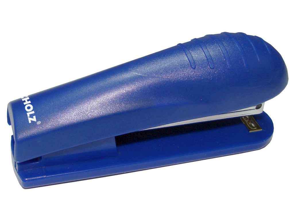 Степлер SCHOLZ пластиковый 10/4 60 мм Синий (4034)