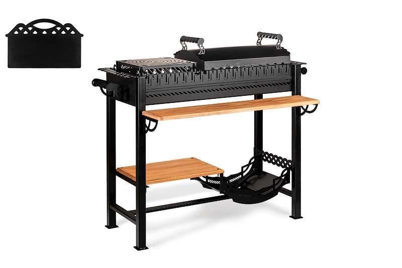 Мангал-гриль SmokeHouse BBQ Smoke House Garden комплектация Optimum