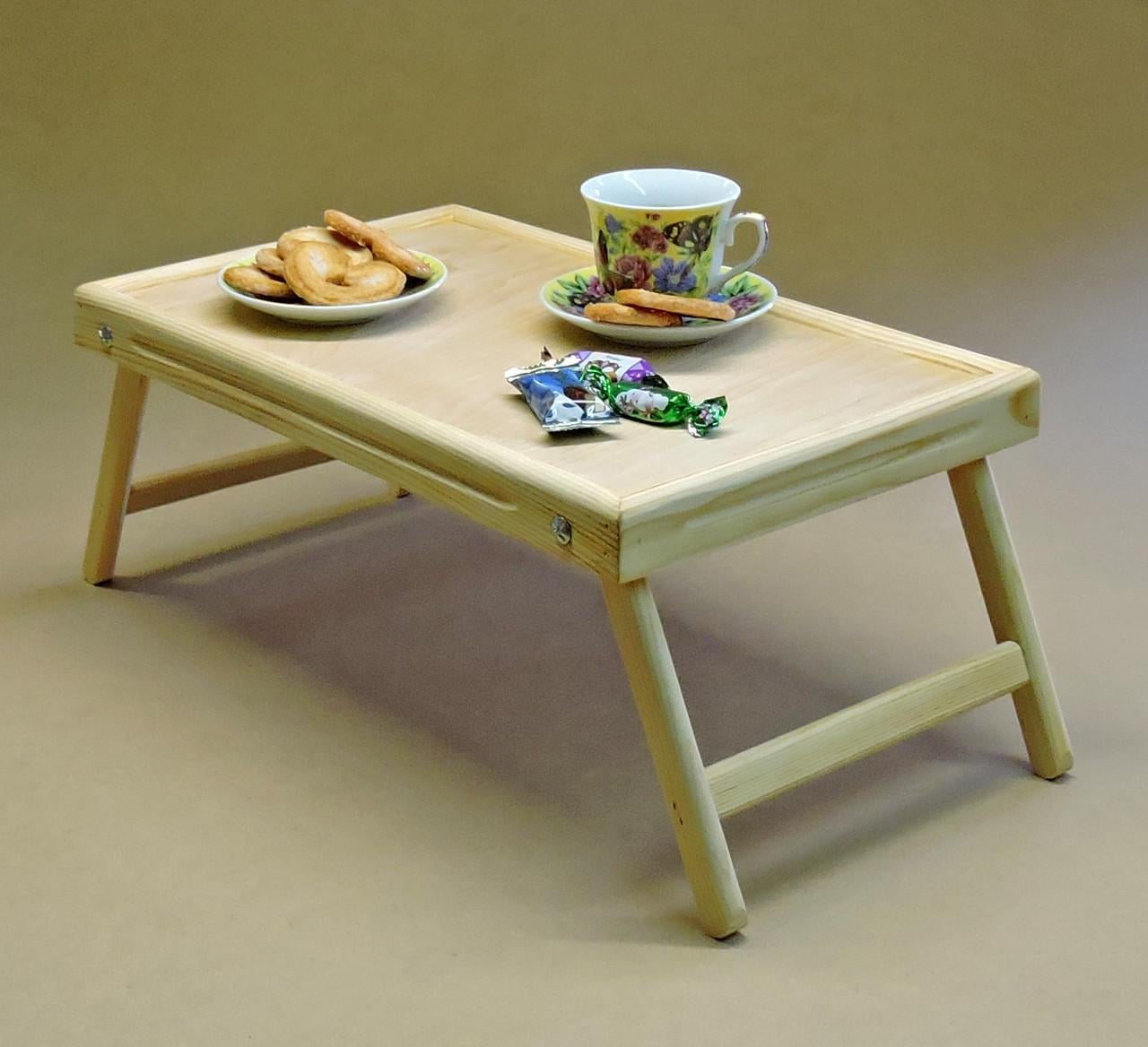 Столик-поднос для завтрака из дерева Даллас Бланже (СТП-000301)