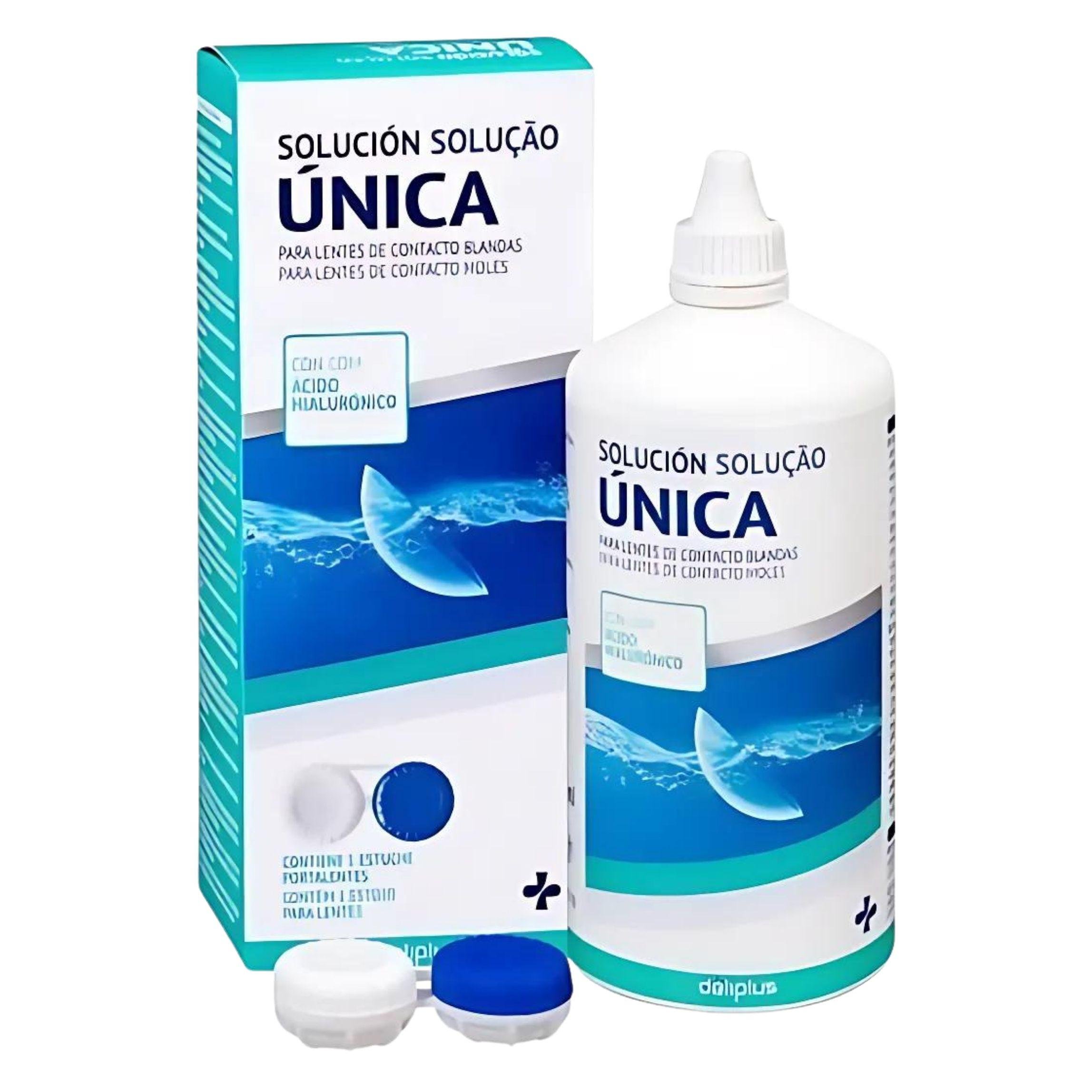 Раствор Deliplus для очистки и дезинфекции контактных линз с футляром в наборе 360 мл