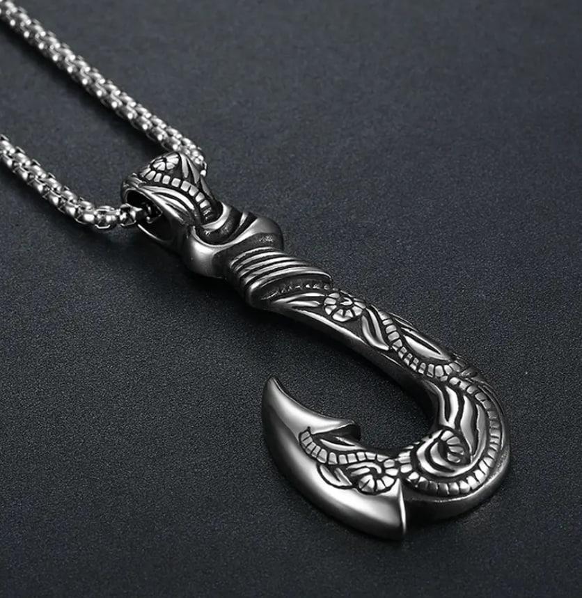 Кулон мужской Рыболовный Крючок 60 см 4,6х1,9 см (28349422) Кулон мужской Рыболовный Крючок 60 см 4,6х1,9 см (28349422)