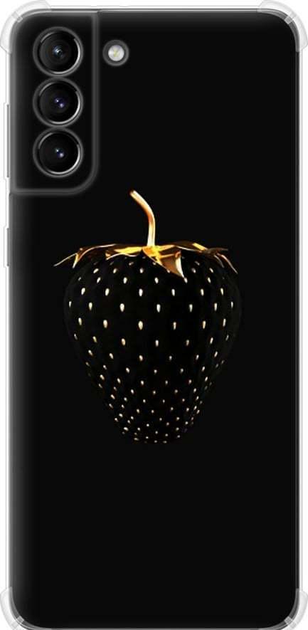 Чехол на Samsung Galaxy S21 Plus Черная клубника (3585sp-2115-42517)