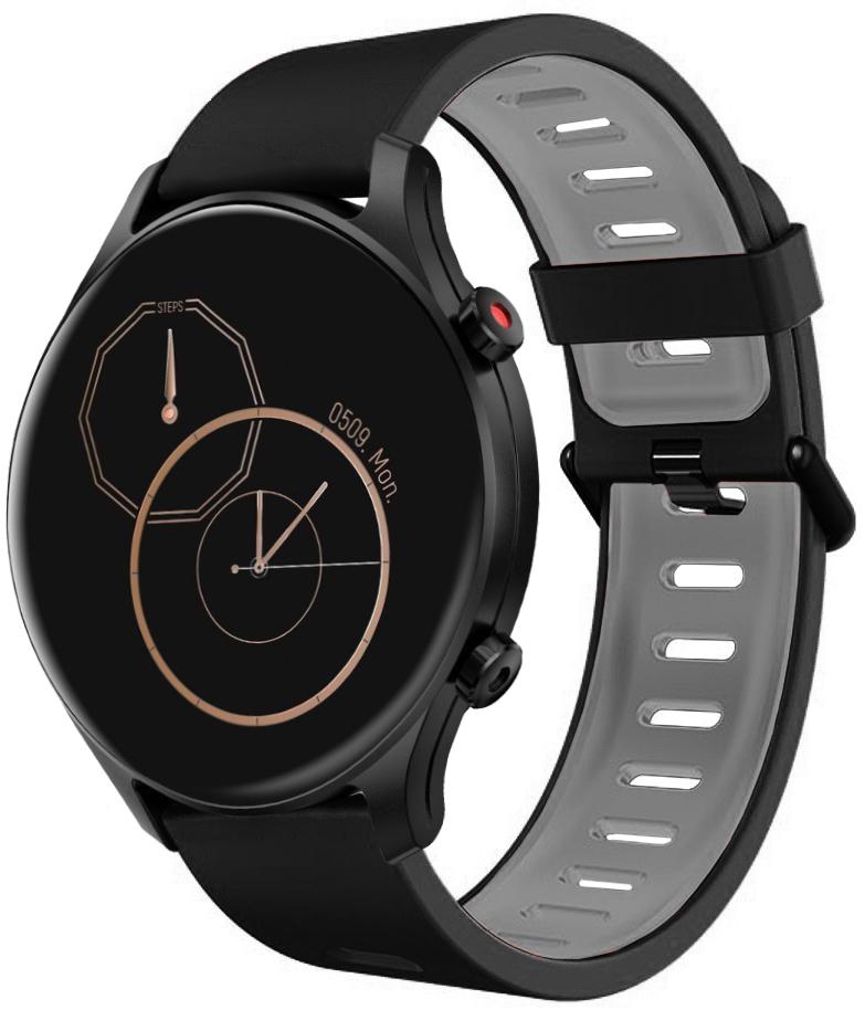 Ремешок Traf для Haylou LS04 RS3 Black Grey (26307-53)