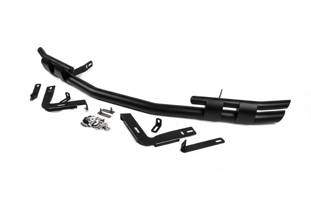 Передняя нижняя дуга CAN Shark для Mercedes Sprinter W907/W910 2018-рр. нержавеющая сталь Черный (182567)
