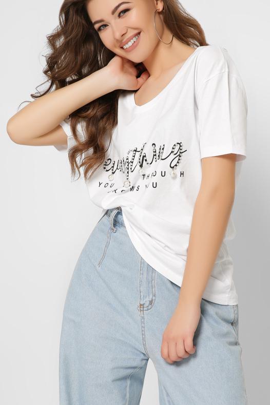 Футболка Carica -32609-3 S Белый (2000002333555)