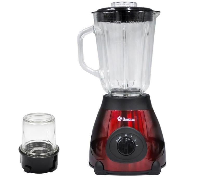 Блендер Domotec MS-6611 с кофемолкой 1000 Вт Red