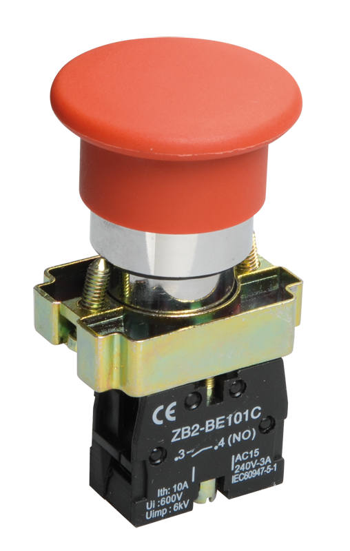 Кнопка управления УЭК LAY5-BC-41 Грибок 1NO 22 мм Красный (BBG70-BC-K04) Кнопка управления УЭК LAY5-BC-41 Грибок 1NO 22 мм Красный (BBG70-BC-K04)