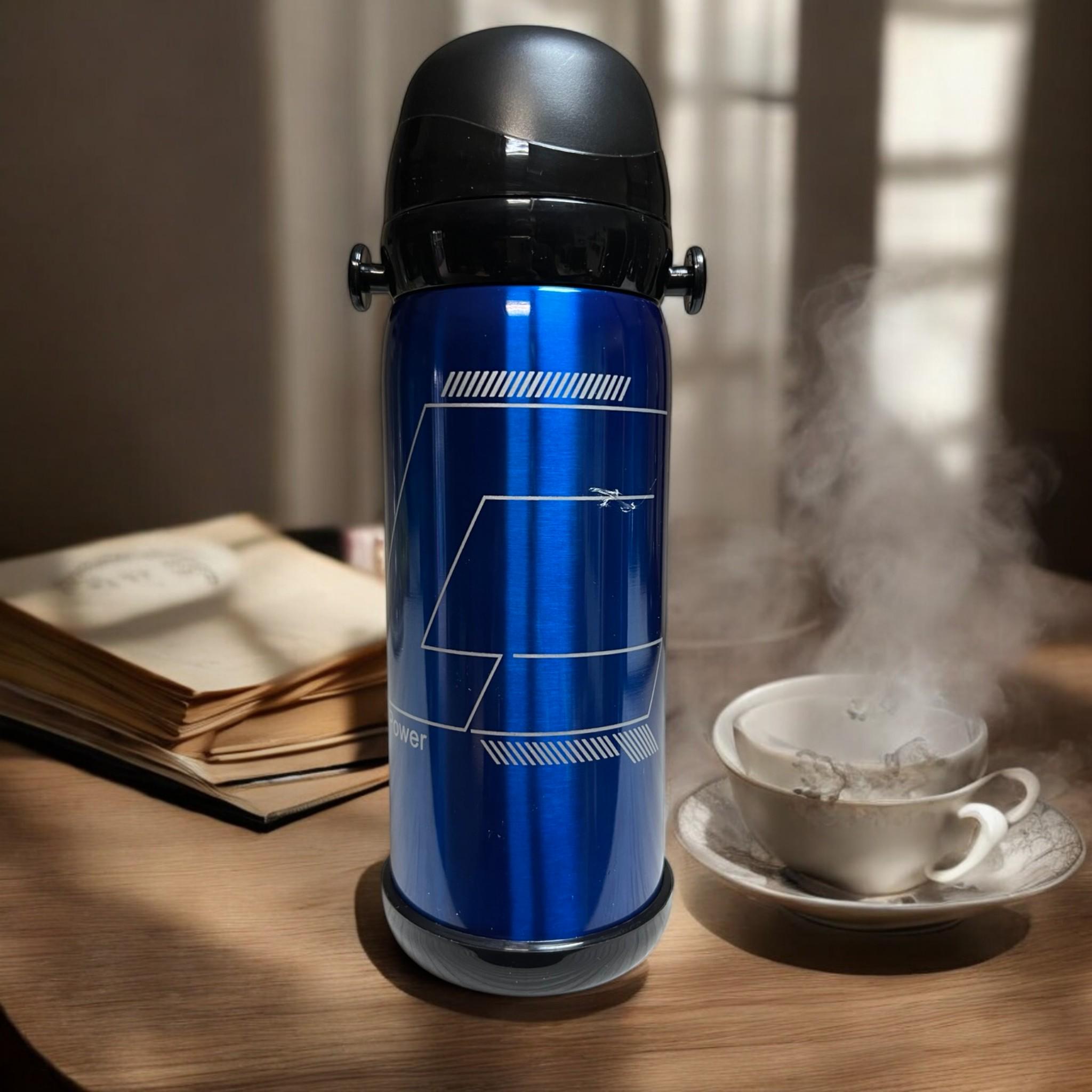 Термос Zojirushi T64 с крышкой поилкой и чашкой 800 мл Blue (Т_T64Blue) - фото 4 Термос Zojirushi T64 с крышкой поилкой и чашкой 800 мл Blue (Т_T64Blue) - фото 4