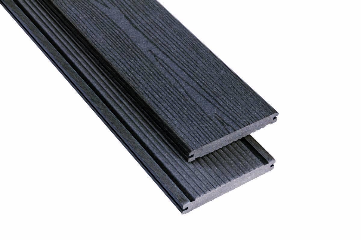 Дошка терасна Polymer Wood Massive з ДПК 150х20х2200 мм Антрацит