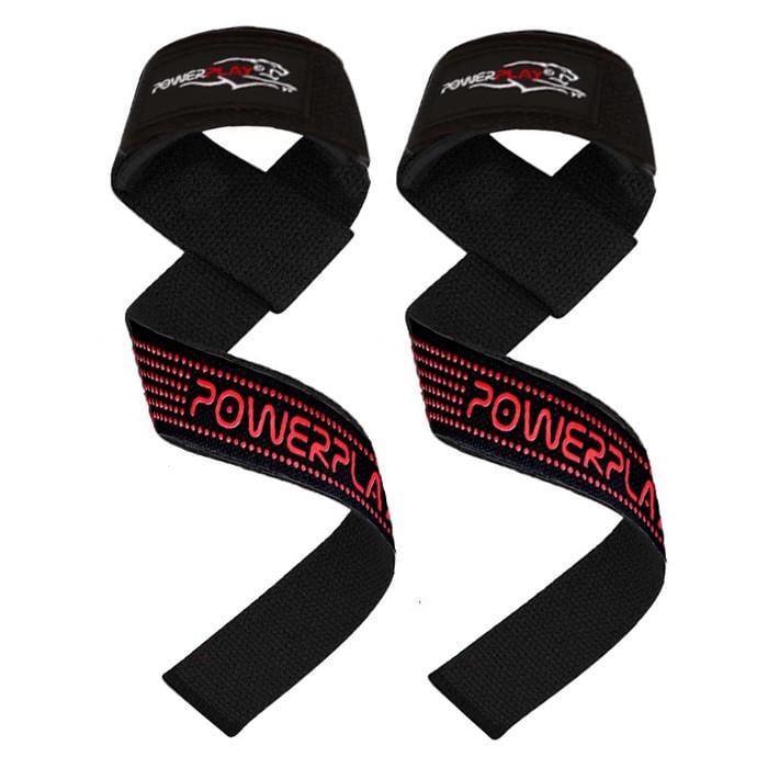 Лямки для тяги PowerPlay 7064 Чорно-червоний (PP_7064_Black/Red)