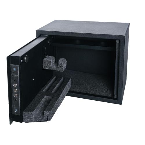 Сейф оружейный LEVMETAL СЗ-31/1М RAL 9005 металлический с механическим замком Черный (14-119-24061125)