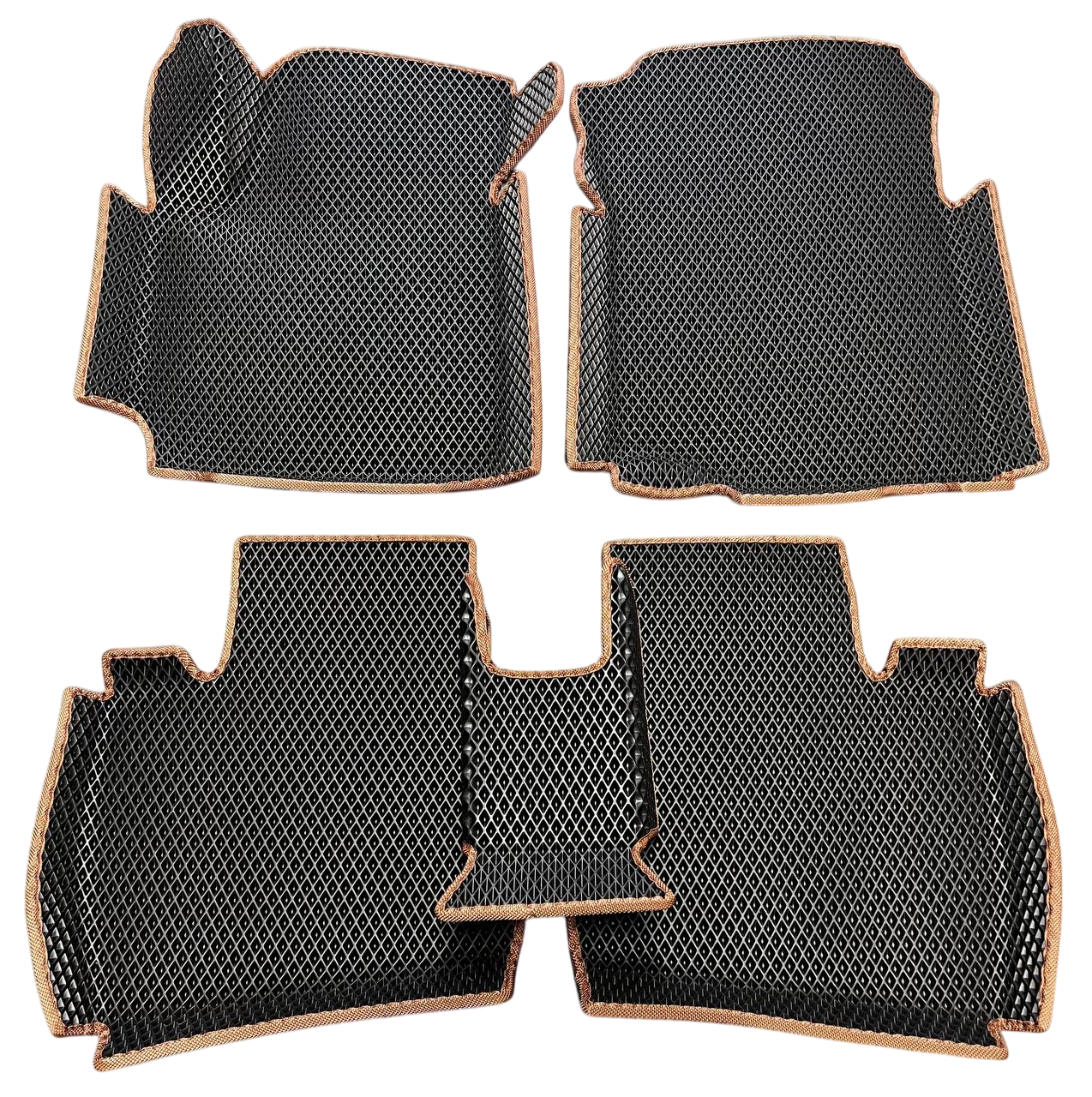 Коврики с бортиками EVA с 3Д лапой в салон для JAC S2 2015-г. (2484955971)