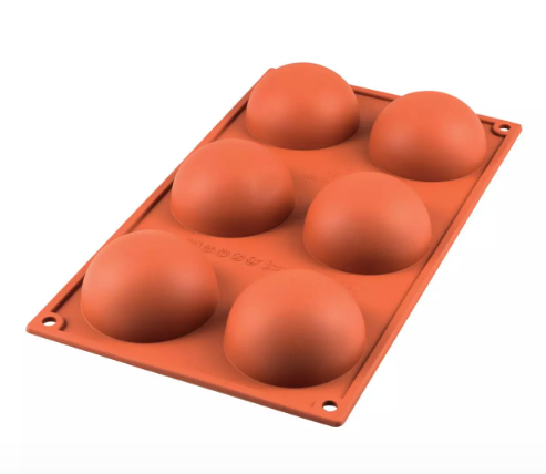 Форма для десертов Martellato Half Sphere Полусфера силикон d70хh35 мм (SF002)