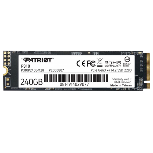 Накопитель SSD Patriot P310 M.2 240 Гб (553389)