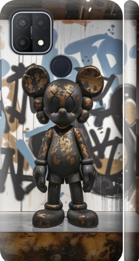 Чехол на Oppo A15s Bronze kaws v2 (6098m-2527-42517)