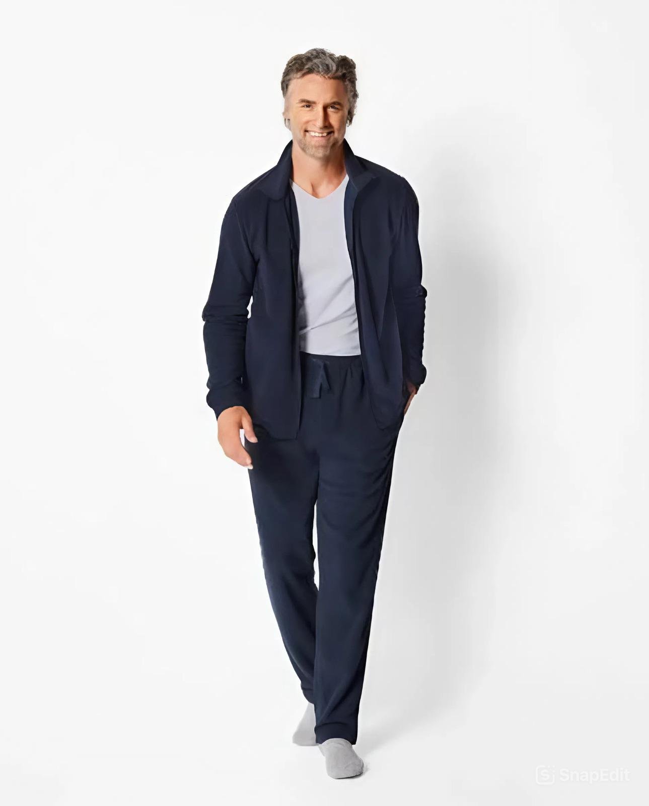 Костюм мужской флисовый Livergy S Синий (PI0017M055) - фото 1 Костюм мужской флисовый Livergy S Синий (PI0017M055) - фото 1