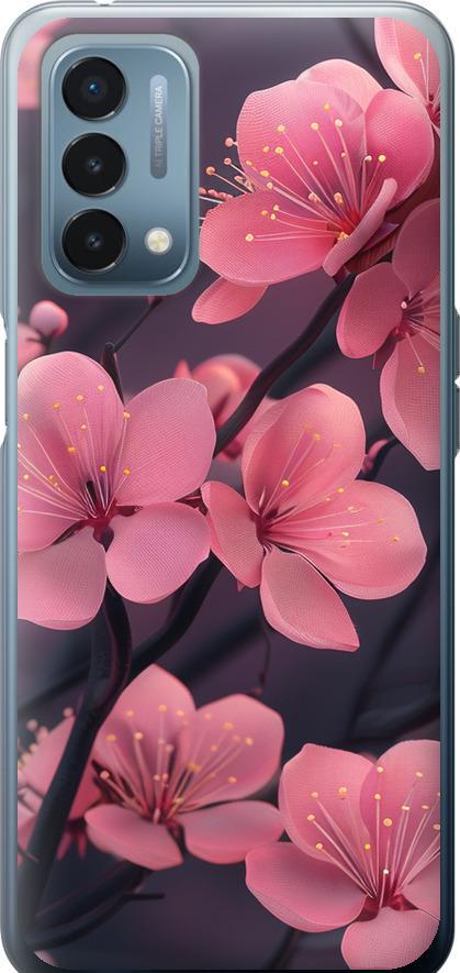 Чехол на OnePlus Nord N200 Пурпурная сакура (6075u-2384-42517) Чехол на OnePlus Nord N200 Пурпурная сакура (6075u-2384-42517)