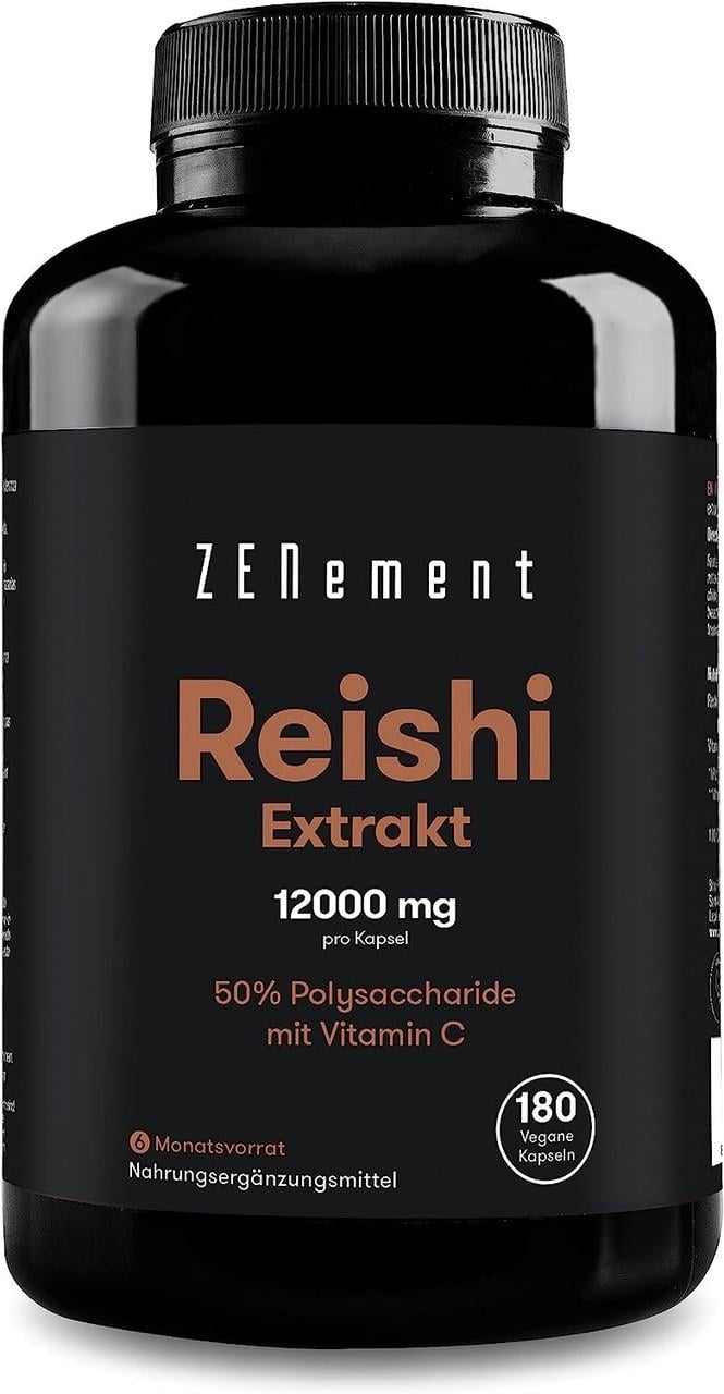 Витамины для иммунитета Zenement Экстракт Рейши 12000 мг 180 капс. (50096544)