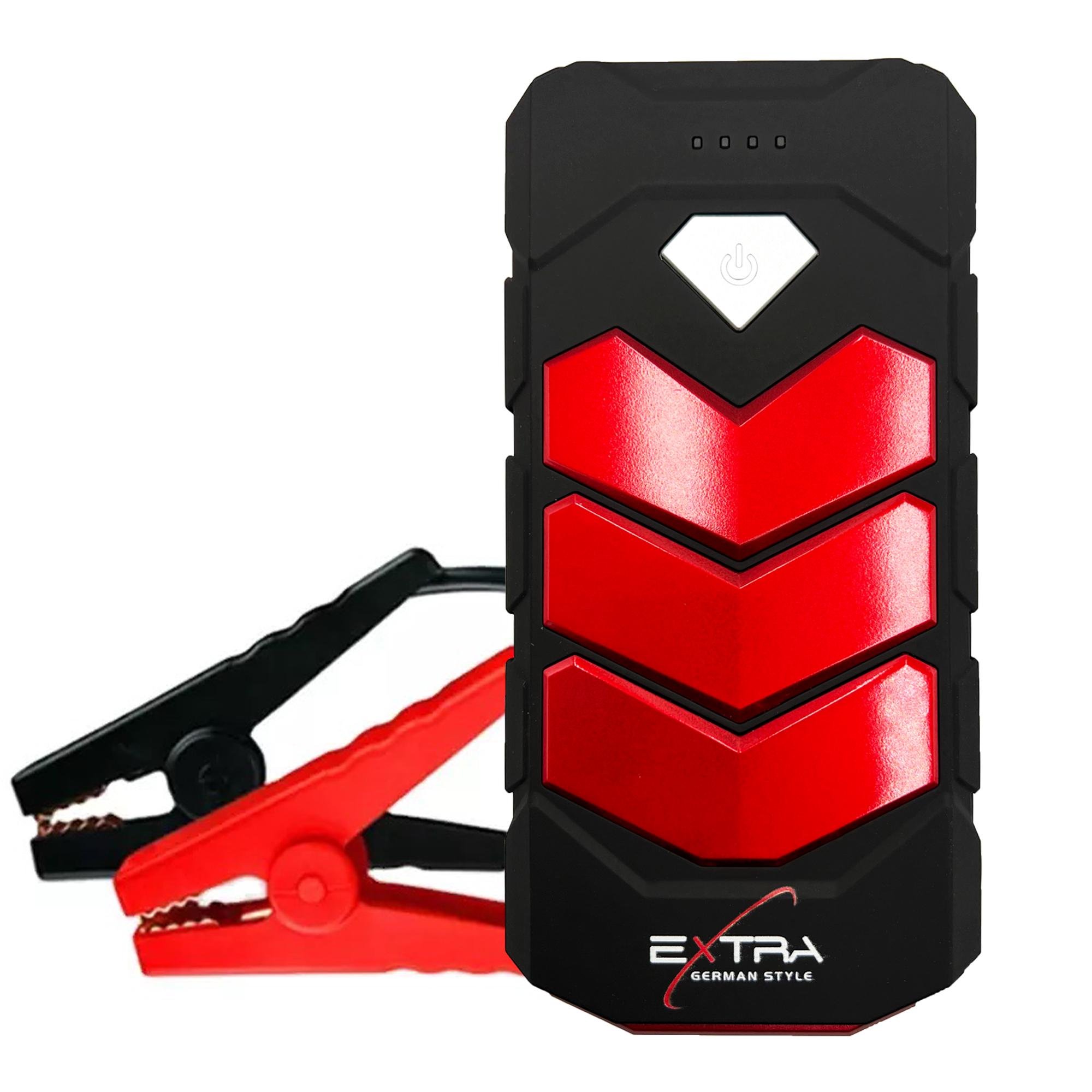 Портативное пускозарядное устройство для автомобиля Jump Starter 24000 mAh Красный (9270285)