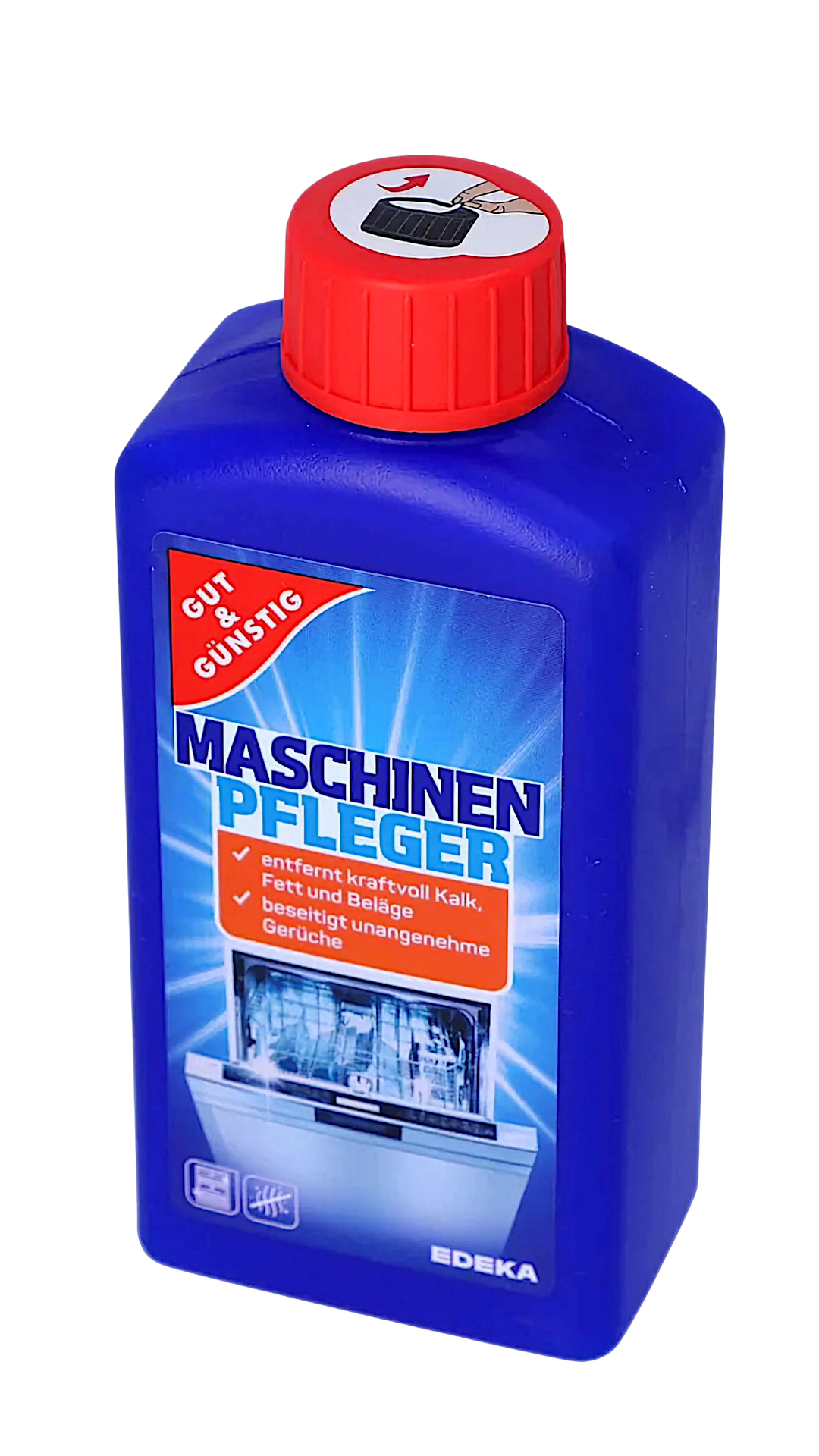 Очищувач рідина для пусодомийних машин Edeka Gut&Gunstig Maschinen Pfleger 250 мл (035993)