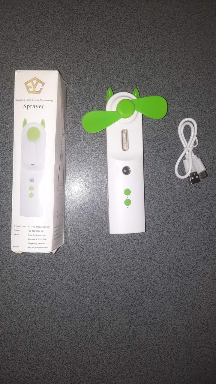 Вентилятор аккумуляторный карманный водяной - фото 9 Вентилятор аккумуляторный карманный водяной - фото 9