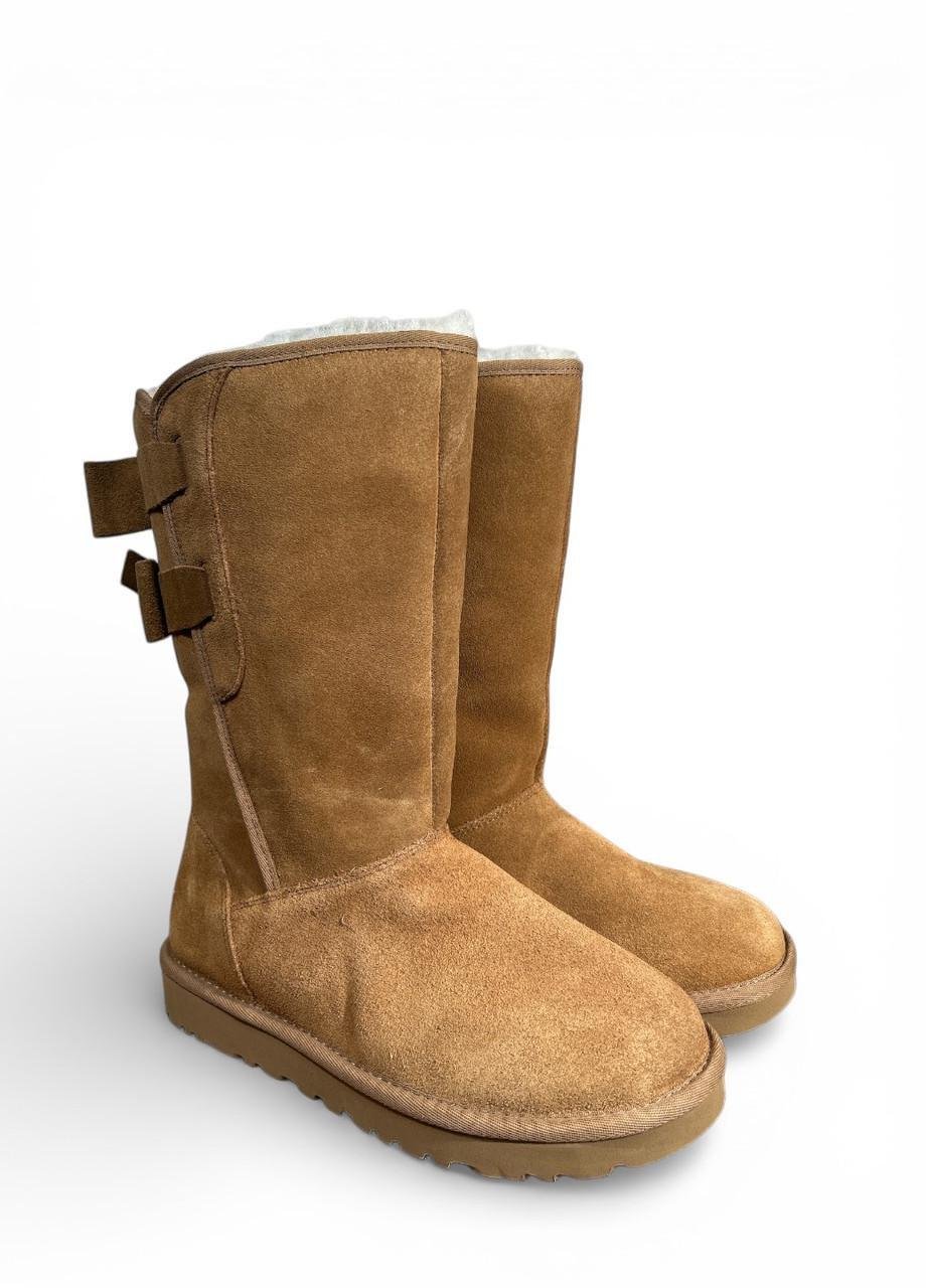Уггі UGG Allegra Talk Bow II s/n 1102931 р. 37 US 6 23 см Коричневий (2873153883)