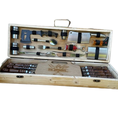 Набор шампуров Турист4 Профи в кейсе (19139750)