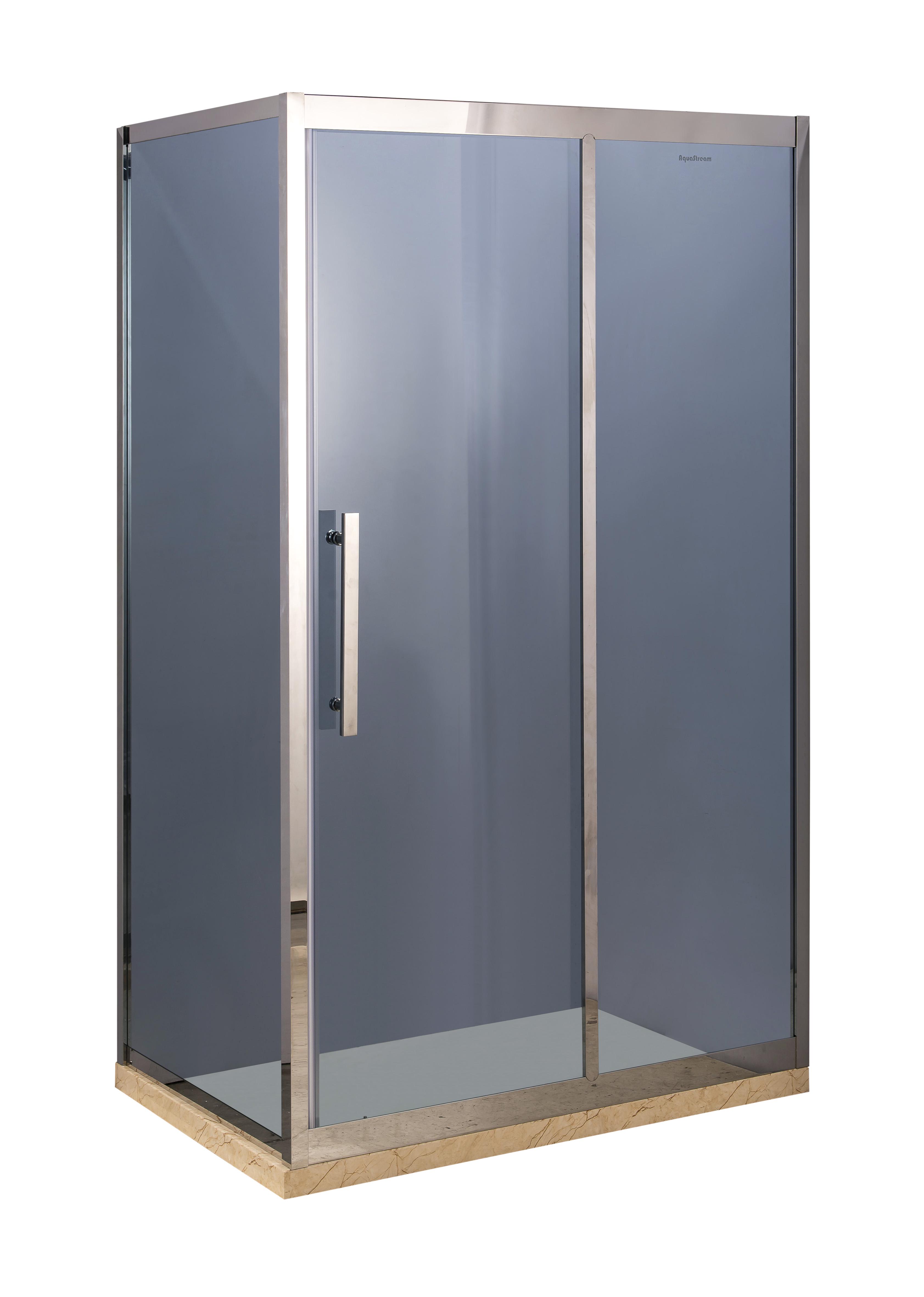 Душова кабіна AquaStream Premium S-Line 110S правостороння Сірий (18579R)