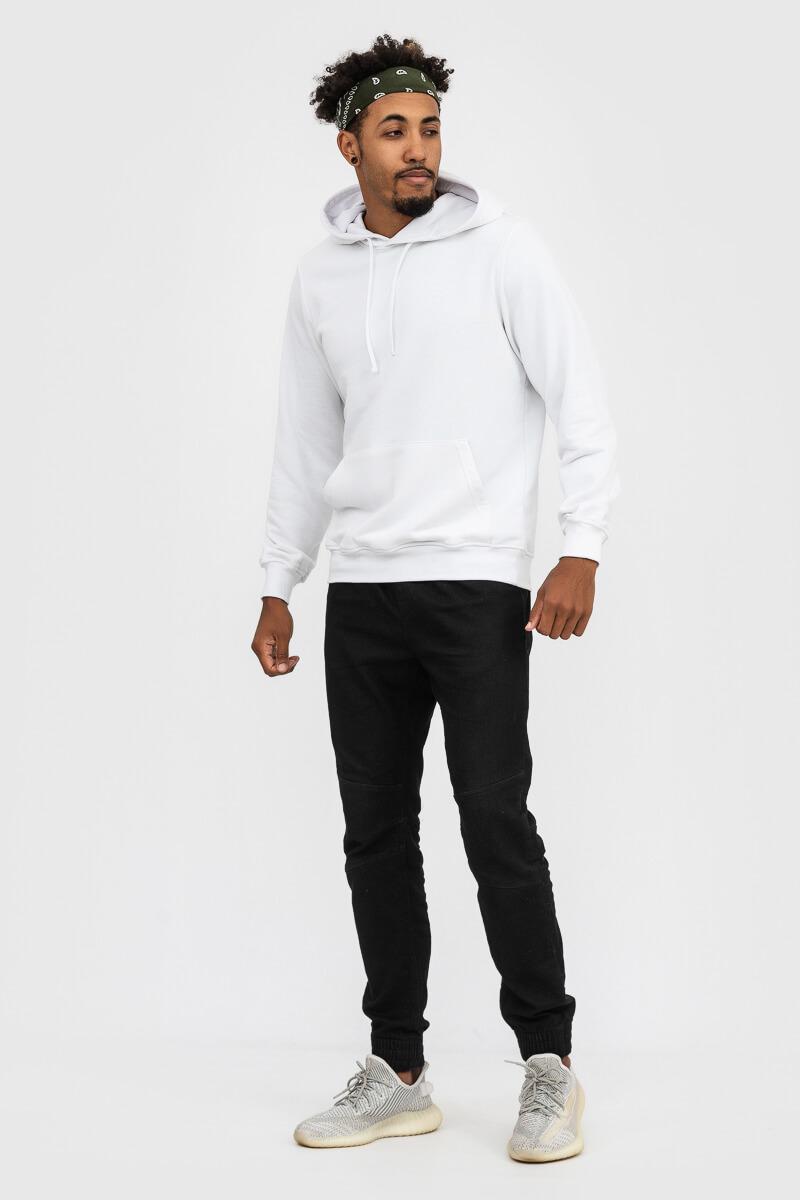 Худи утепленный RAY BASIC U0401 UNISEX M Белый - фото 4 Худи утепленный RAY BASIC U0401 UNISEX M Белый - фото 4