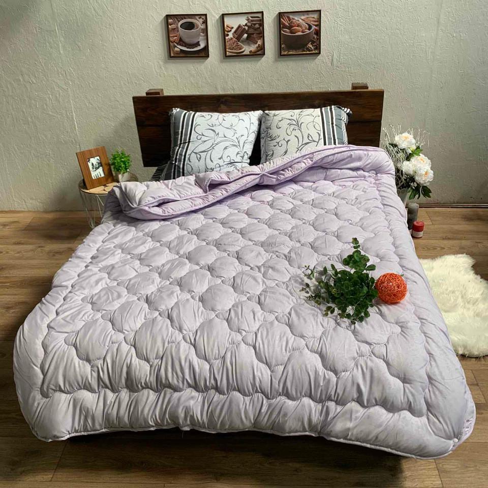 Одеяло евро 4 сезона Сиреневый