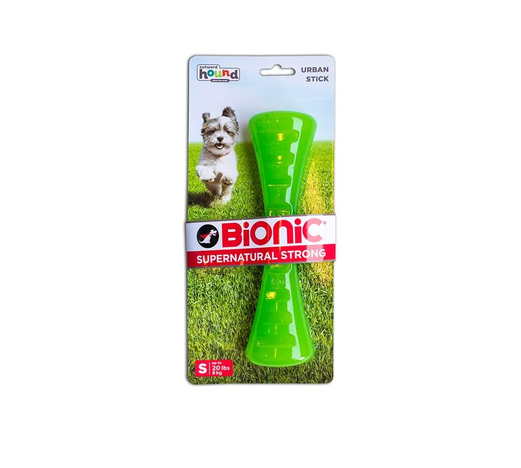 Игрушка для собак Bionic Opaque Stick гантель большая Салатовый (bc30083) - фото 4