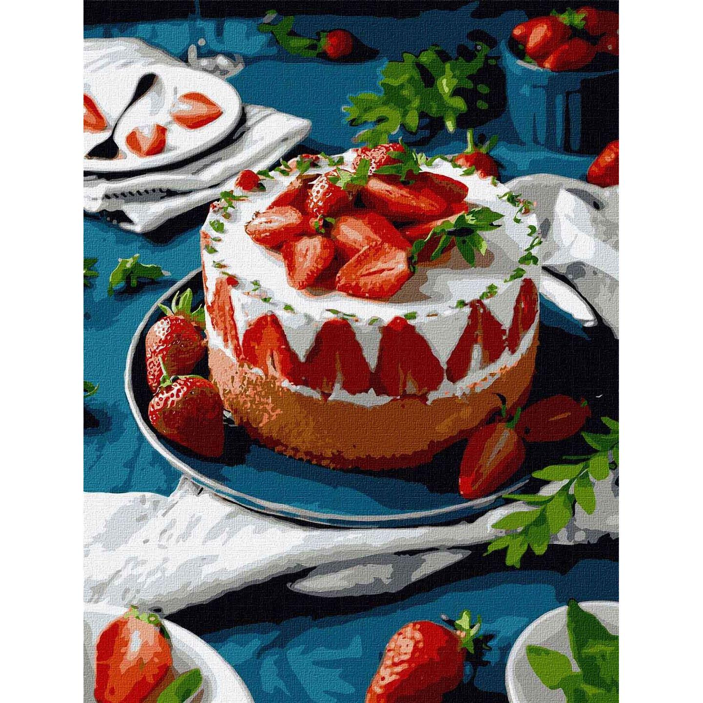 Картина по номерам Идейка Сладкое сочетание 40х50 см (KHO5613)