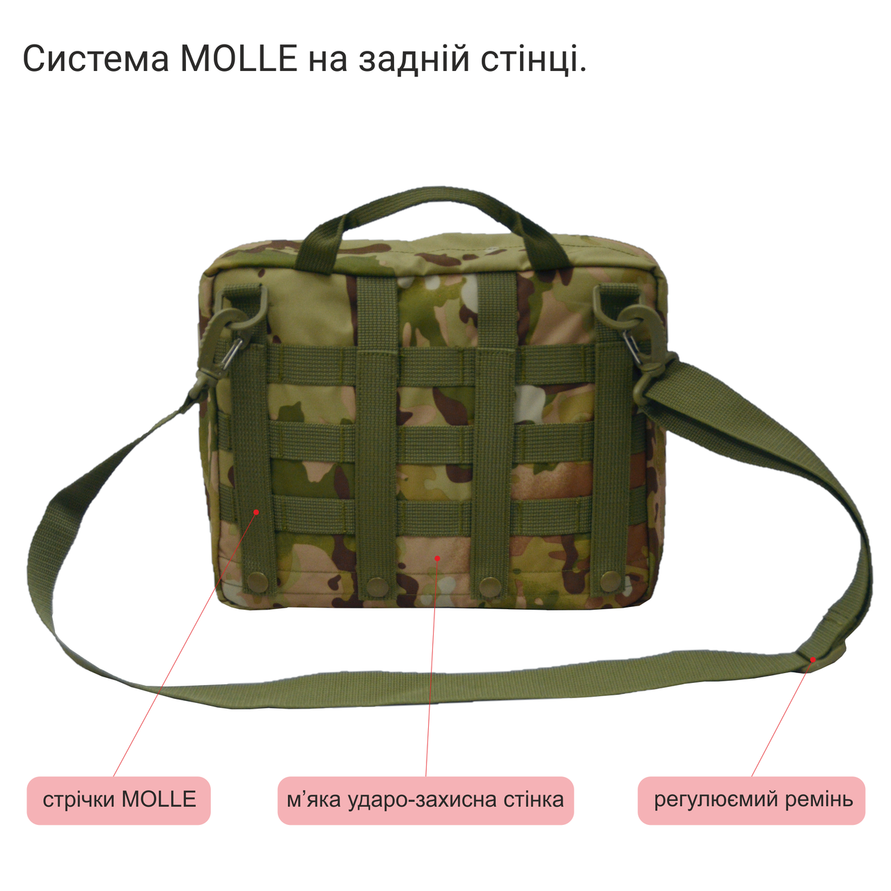 Сумка военная Derby COMBAT-2 Мультикам (2059396903) - фото 5 Сумка военная Derby COMBAT-2 Мультикам (2059396903) - фото 5