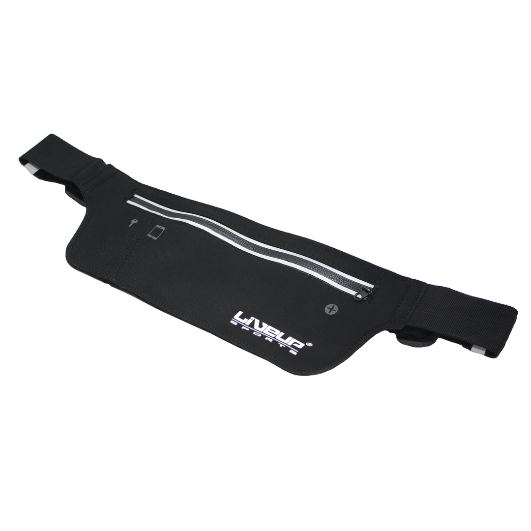 Пояс для бiгу LiveUp Waist Pack Чорний (NIA3799) - фото 5