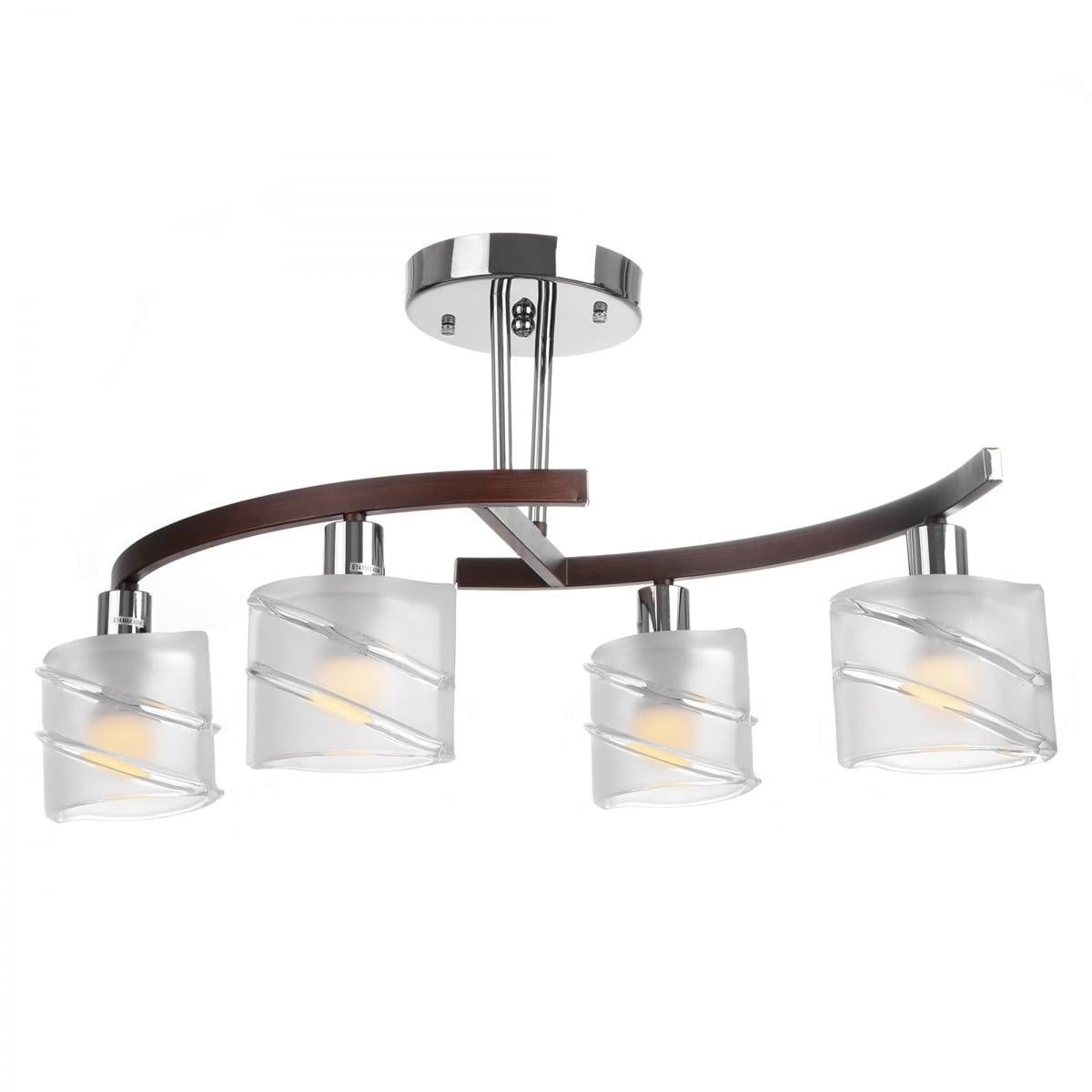 Люстра Brille BR-591S/4 E14 CH W (L66-053)