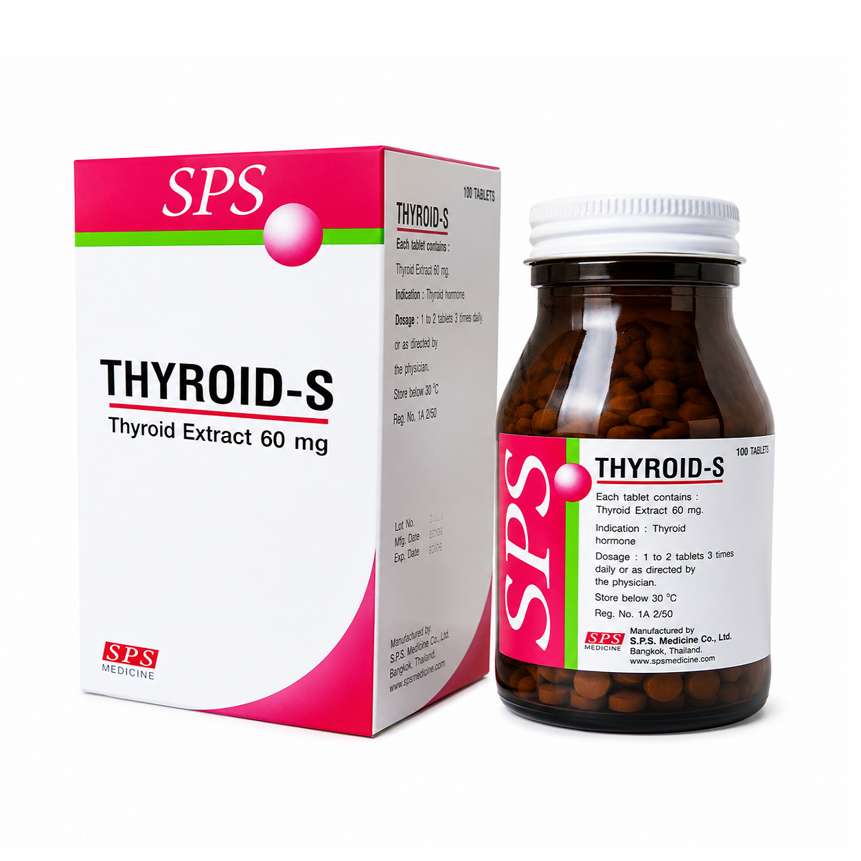 Добавка для щитовидной железы THYROID-S Thyroid Extract Тироид 100 шт. (8850239005428) Добавка для щитовидной железы THYROID-S Thyroid Extract Тироид 100 шт. (8850239005428)