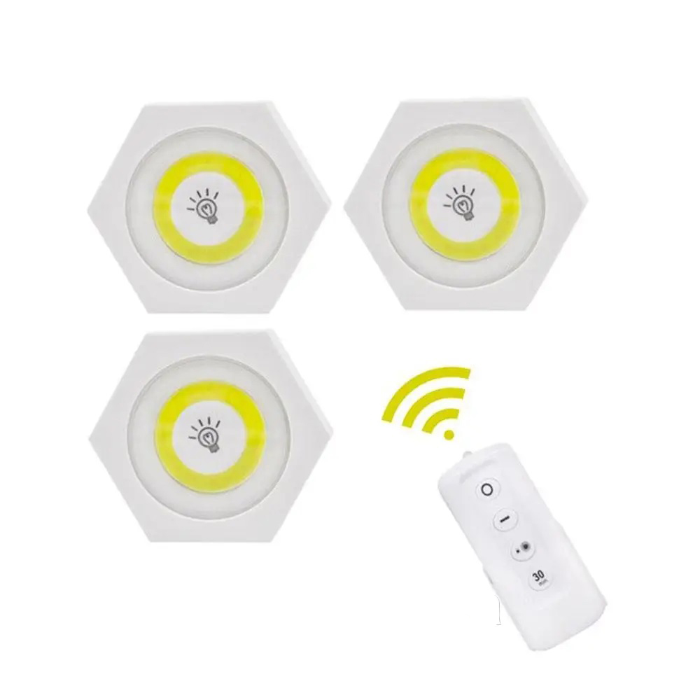 Набор ламп LED с пультом 3 шт. - фото 2