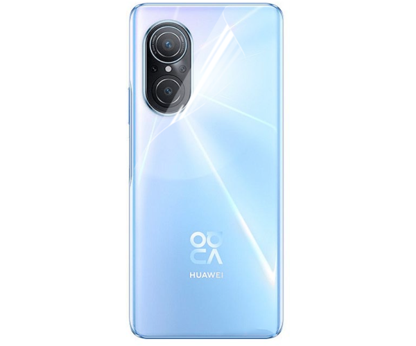 Противоударная гидрогелевая пленка Hydrogel Film для Huawei Nova 9 SE на заднюю панель Transparent