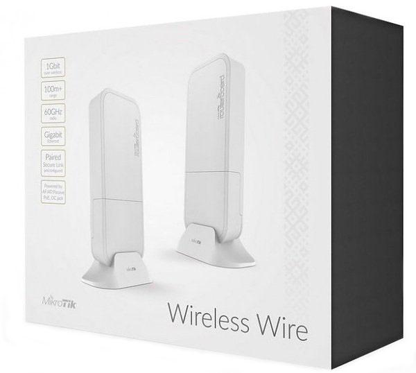 Точка доступа Mikrotik Wireless Wire RBwAPG-60adkit White 60 ГГц 1 Гбит/с 2 шт. (30659162) - фото 5 Точка доступа Mikrotik Wireless Wire RBwAPG-60adkit White 60 ГГц 1 Гбит/с 2 шт. (30659162) - фото 5