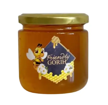 Мед разнотравья урожай 2024 г 250 г 200 мл