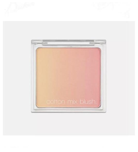 Рум'яна бавовняні потрійні Missha Cotton Mix Blush 01 Strawberry 11 г (2526448412)