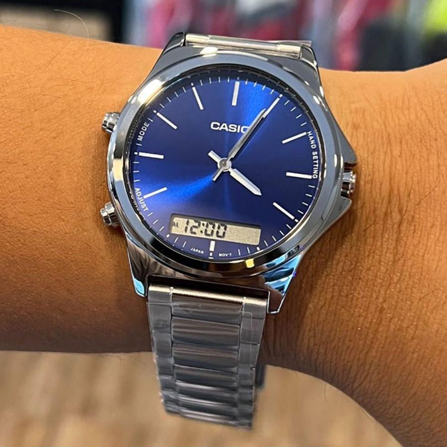 Наручные часы мужские Casio MTP-VC01D-2E Timeless Collection Синий (2824863085)