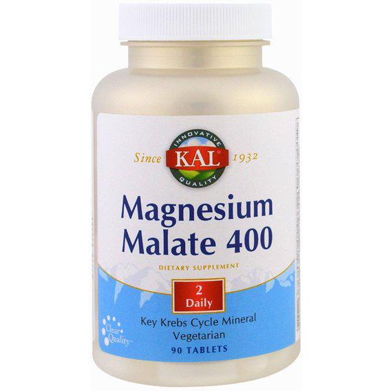 ᐉ Микроэлемент Магний KAL Magnesium Malate 400 90 Tabs (CAL-81309)