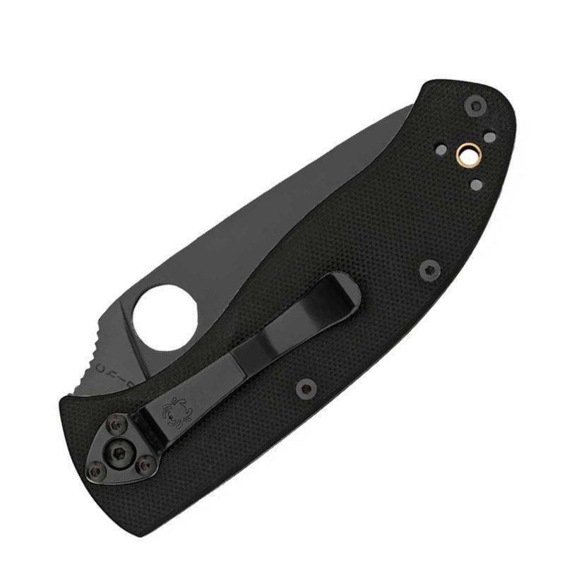 Нож складной Spyderco C122GBBKPS Tenacious Black - фото 2