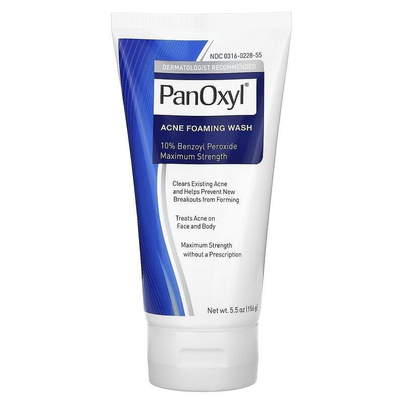 Пенка для умывания PanOxyl Acne Foaming Wash 10% очищение акне