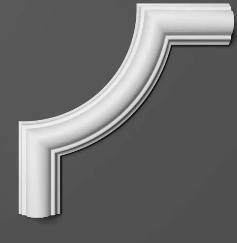 Елемент кутовий поліуретановий Grand Decor HCR 518-1 жорсткий (2281070115)