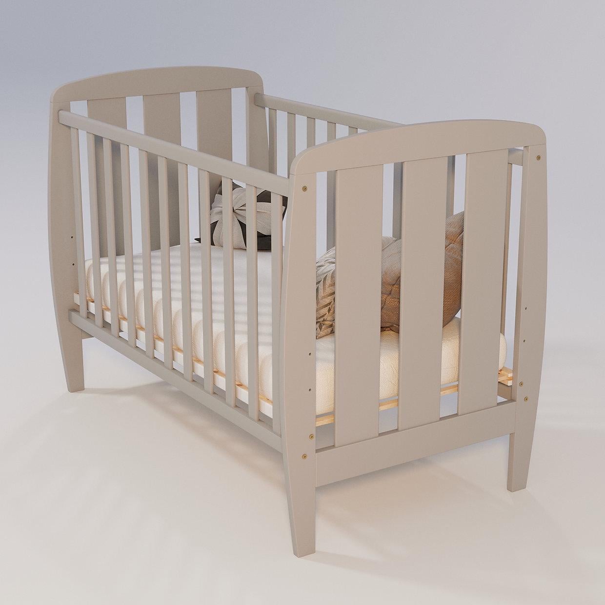 Детская кроватка Дубик-М Шарик Слоновая кость Детская кроватка Дубик-М Шарик Слоновая кость
