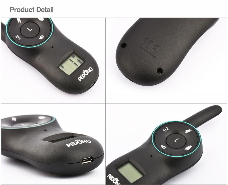 Электроошейник для дрессировки собак PEDONO DOG-300A дальность до 400 м IP67 Black - фото 7 Электроошейник для дрессировки собак PEDONO DOG-300A дальность до 400 м IP67 Black - фото 7