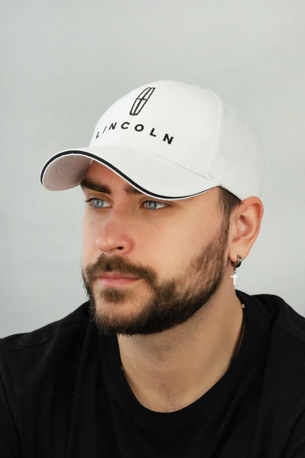 Бейсболка для автомобилистов Braxton "Lincoln" унисекс Белый (1698)